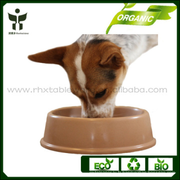 Bol de chien en fibre bio et bio en bambou Couleur et forme personnalisées à la fois disponibles